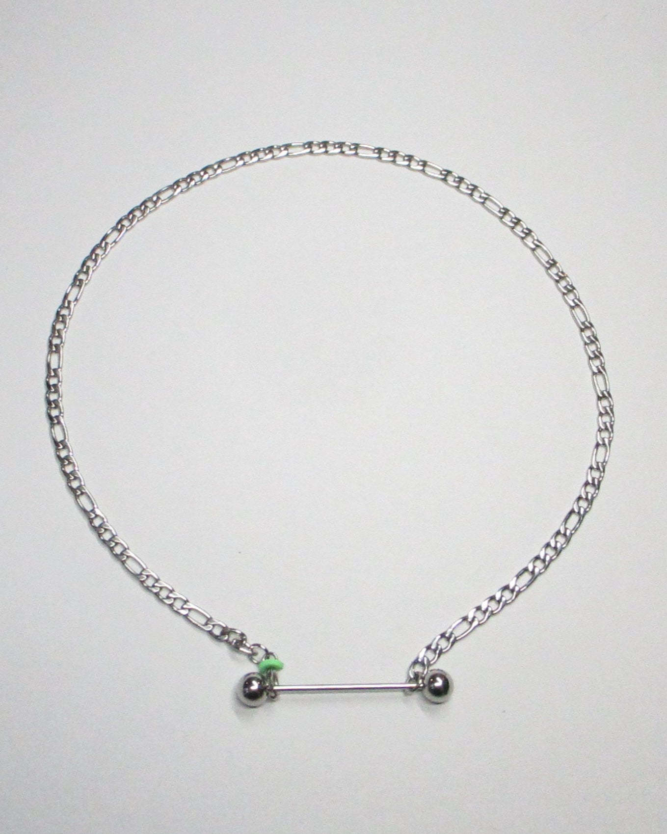 17-MAXI BARBELL NECKLACE