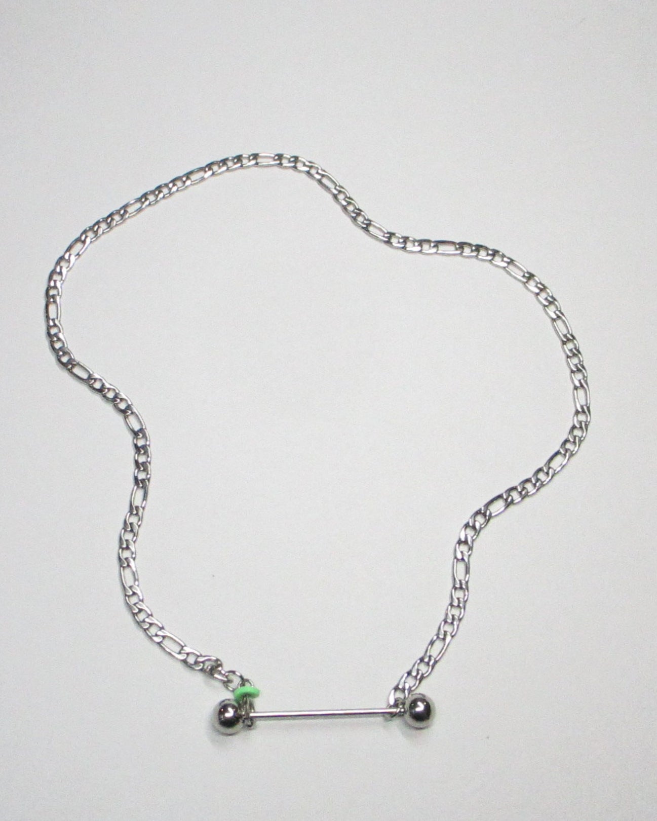 17-MAXI BARBELL NECKLACE