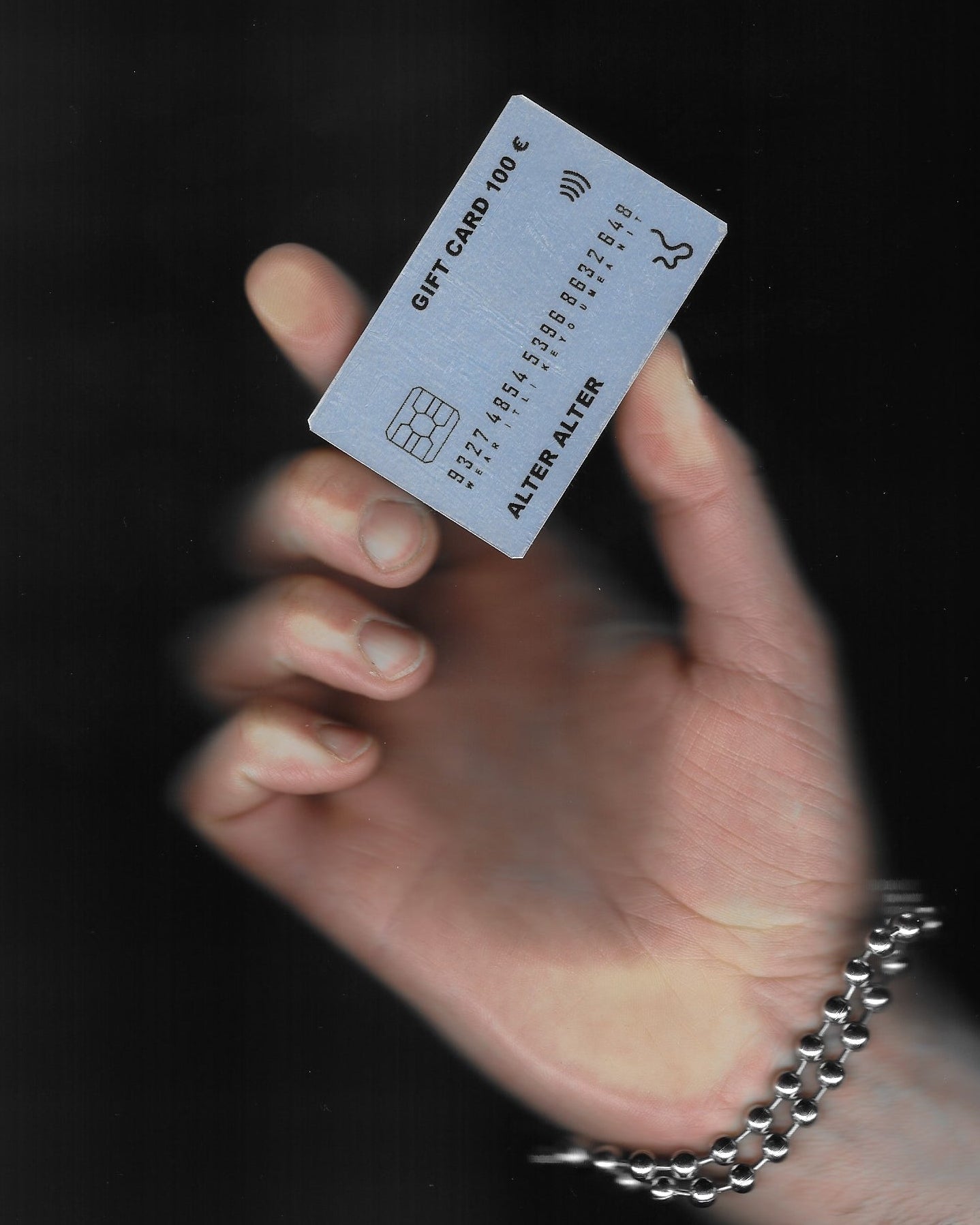 Digital gift card 100€ scan