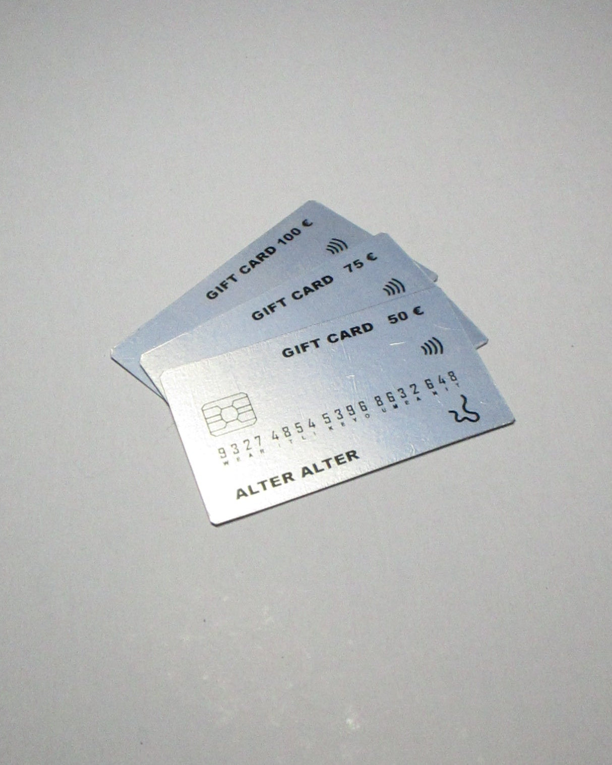 Digital gift cards still