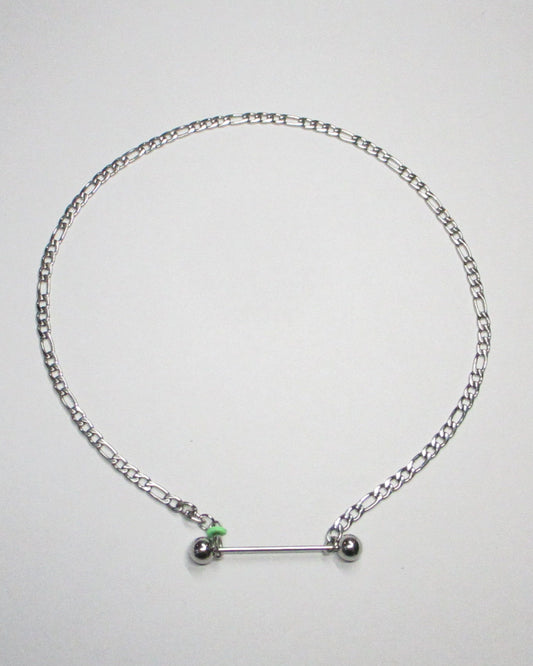 17-MAXI BARBELL NECKLACE