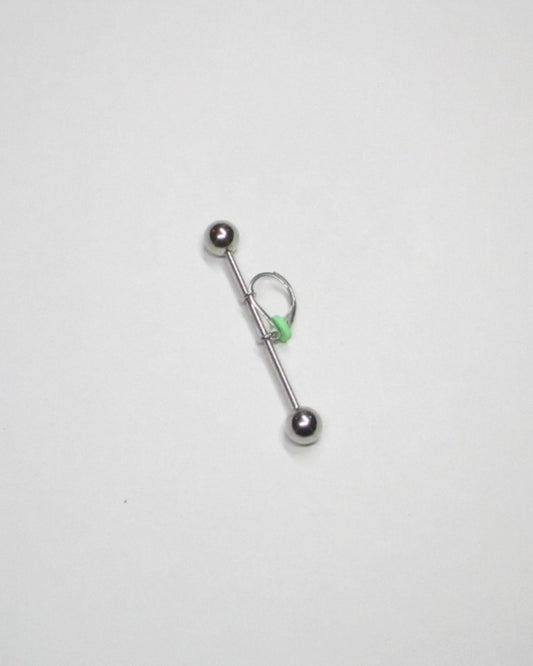 18-MAXI BARBELL MONO EARRING