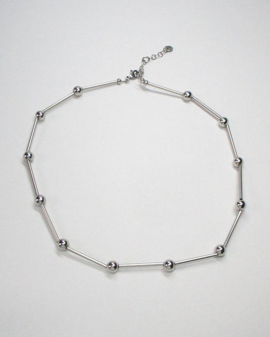 27-MILLE BARBELLS NECKLACE