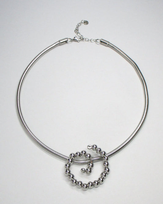 38-SPIRAL NECKLACE