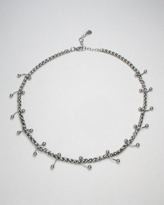 23-CATERPY BARBELLS NECKLACE