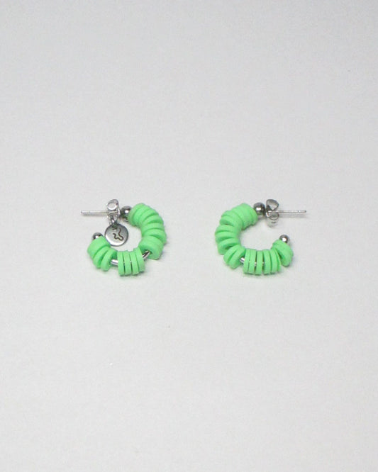 41-BRAT RAVER MICRO HOOPS EARRINGS