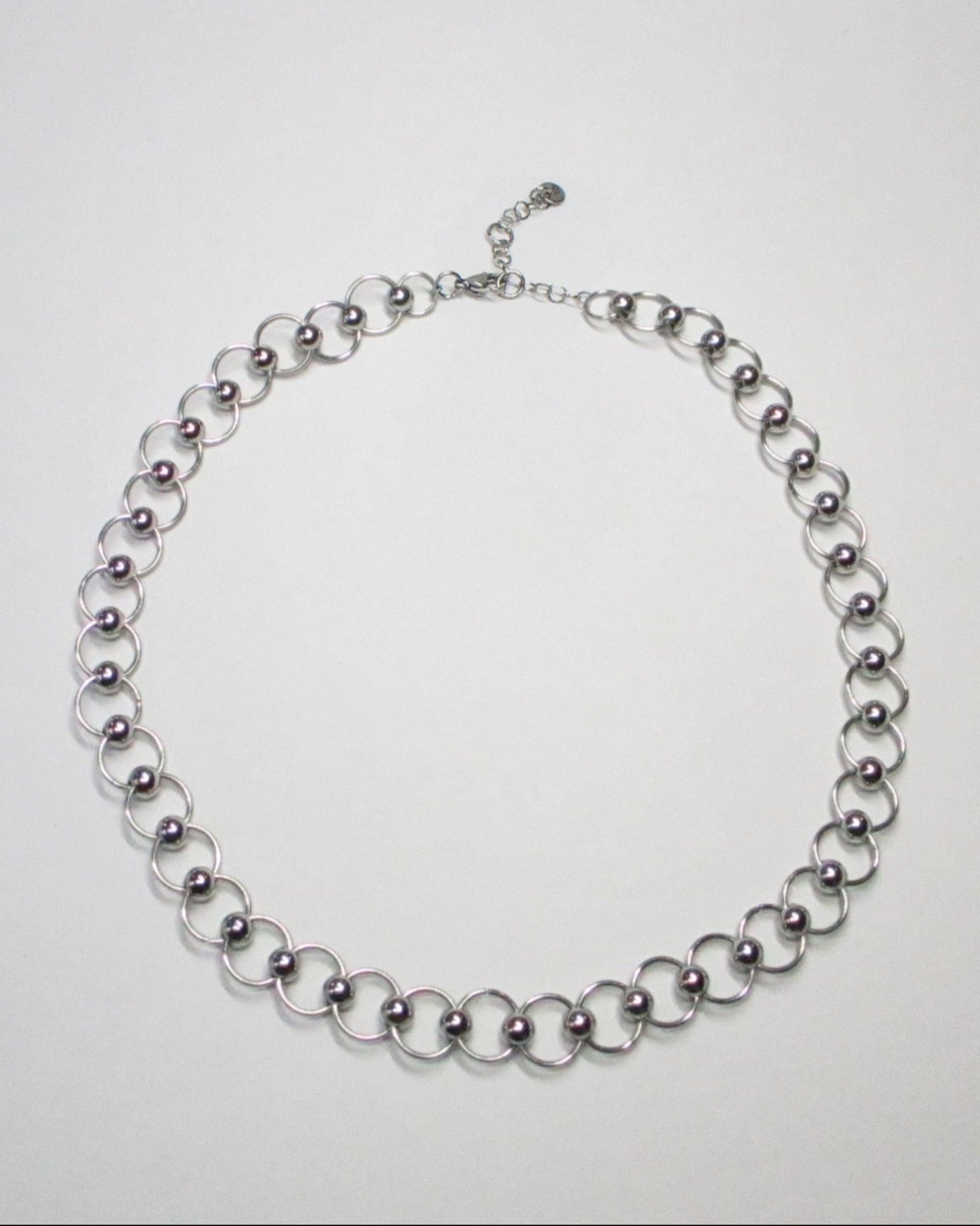 Mille captive style piercing steel necklace still portrait