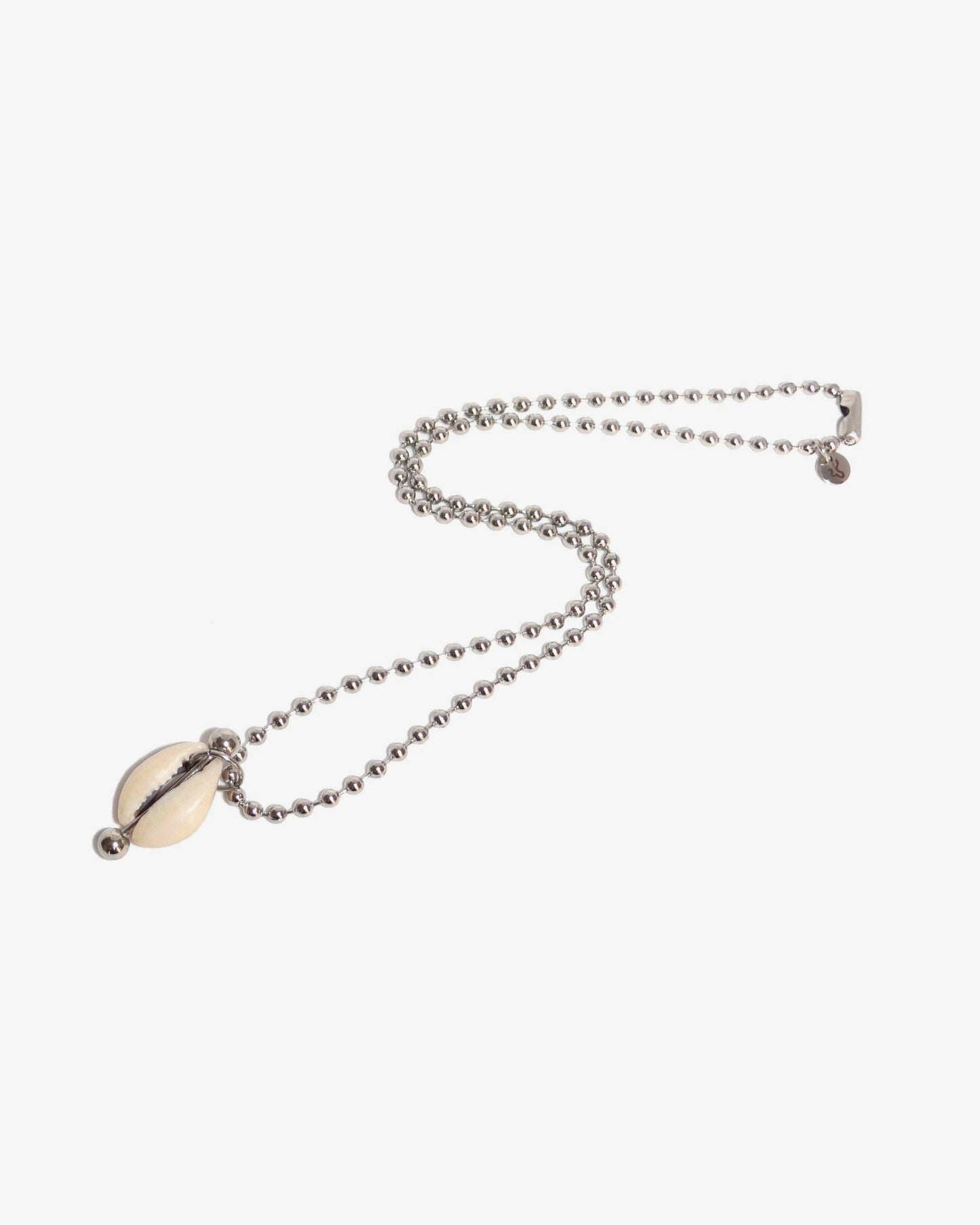core gem necklace cowrie piercing pearly still