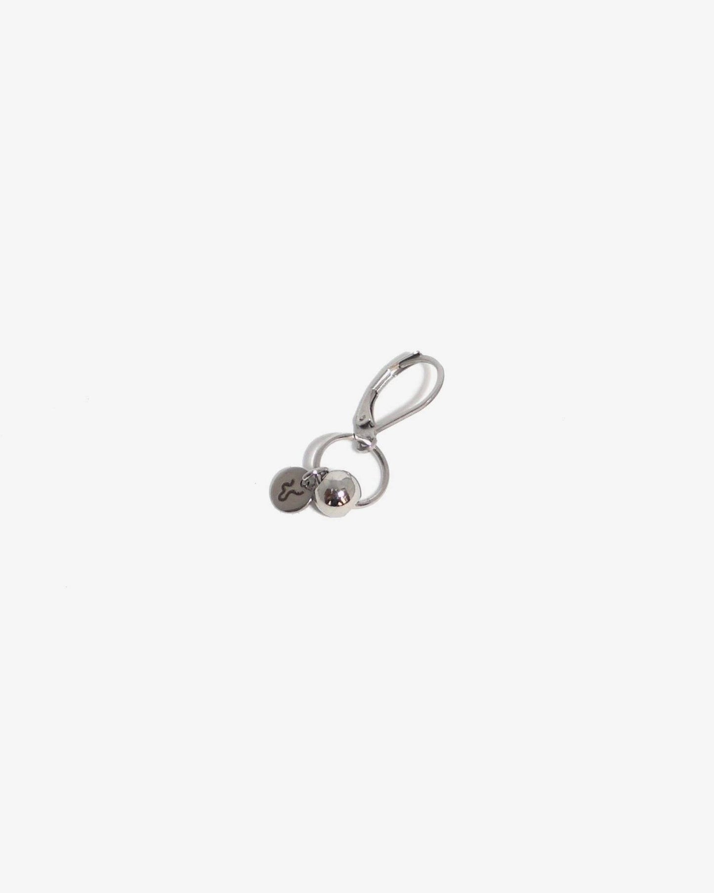 core single captive pendant earring